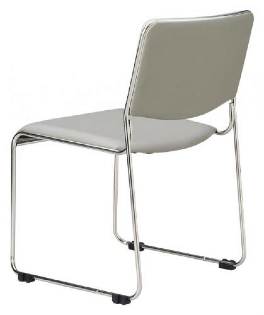スタックチェア（グレー）【会議チェア】【事務用品】
                        
                                    新品
            