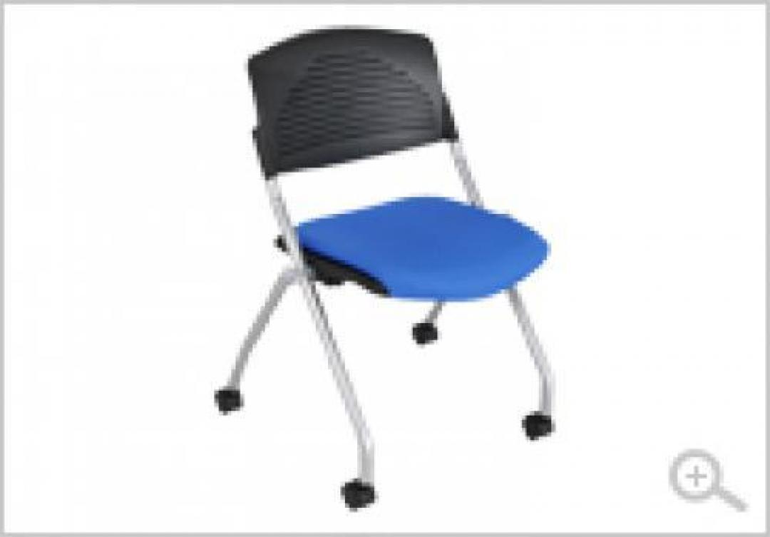 ■■キャスター付きスタッキングチェア■移動も収納も楽にできます！
                                    新品
            