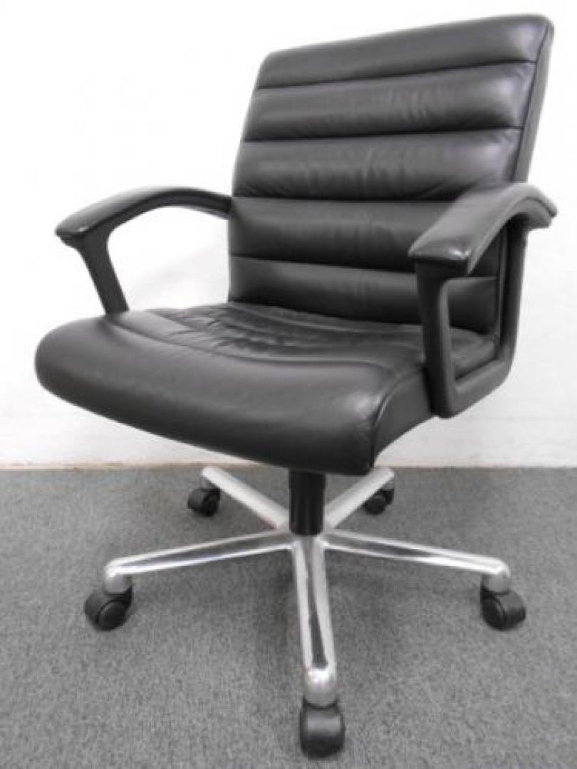 【中古】 イトーキ/ITOKI 肘付ハイバックチェア 77597