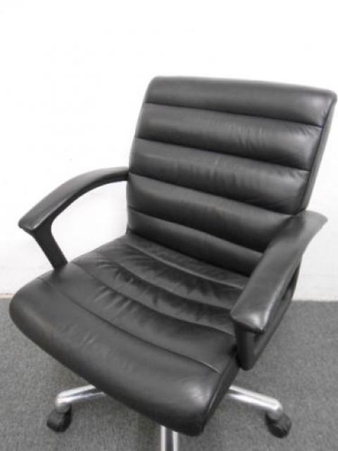 【中古】 イトーキ/ITOKI 肘付ハイバックチェア 77597