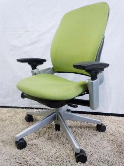 【中古】リープHD Steelcase/スチールケース 肘付ハイバックチェア 77995