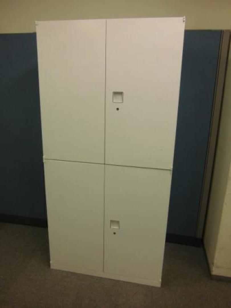 【ユニバーサルデザイン】　オカムラ製　レクトラインシリーズ　上下書庫セット
                                    中古
            