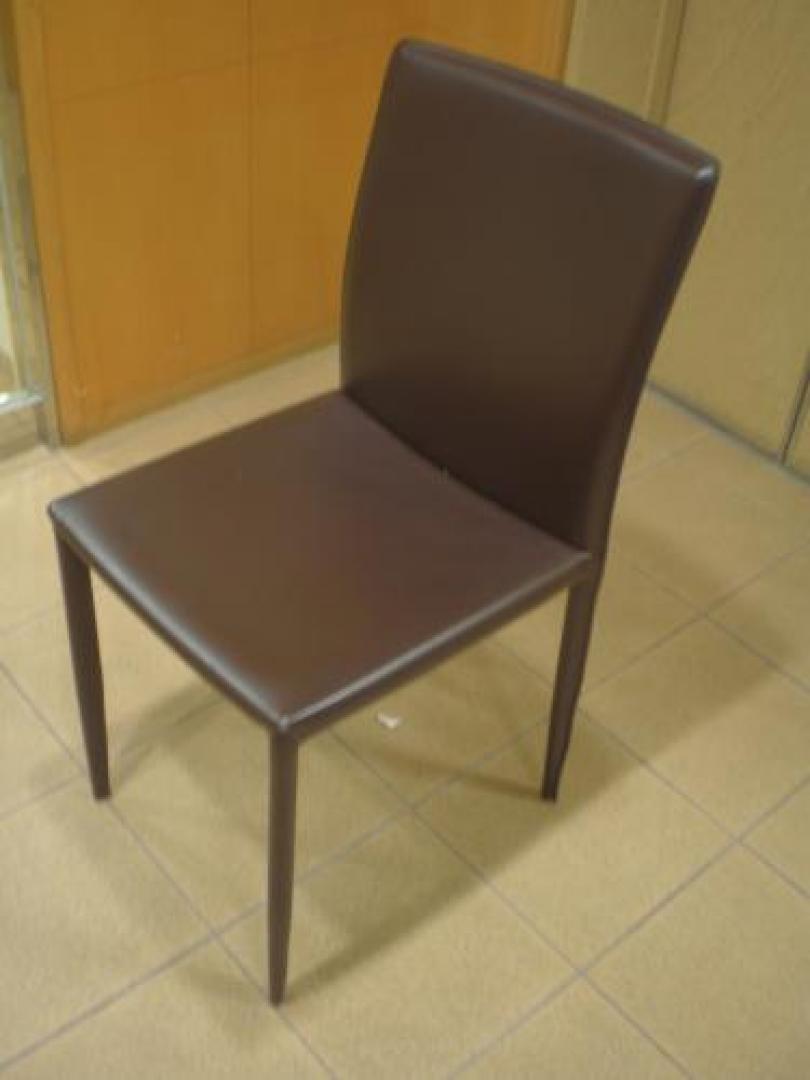 おしゃれなミーティングチェアー　ブラウン【会議チェア】
                                    中古
            