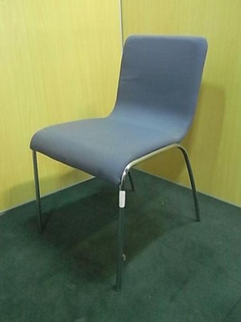 【３脚限定商品】■内田洋行■ミーティングチェア■色　ブルー【会議チェア】
                                    中古
            