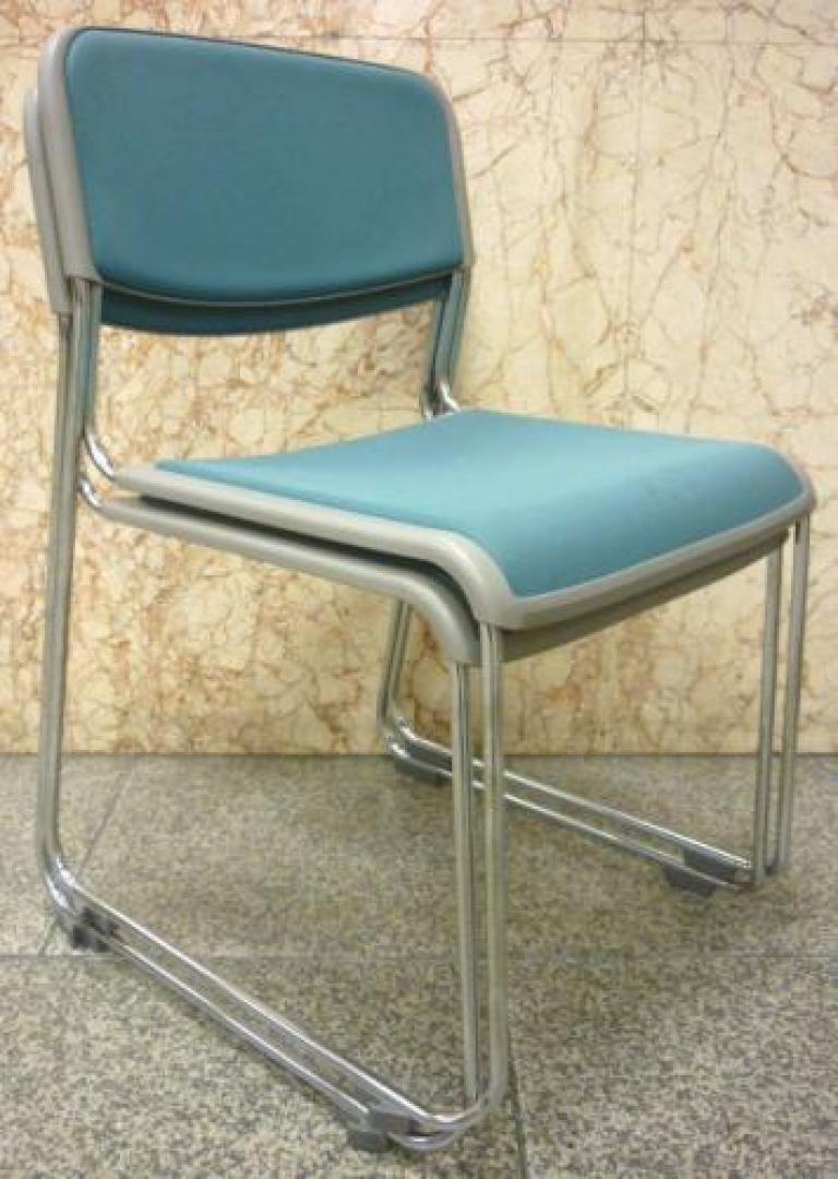 【面接用セット】　新緑の2脚セット<br>座面に汚れあり【会議チェア】
                                    中古
            