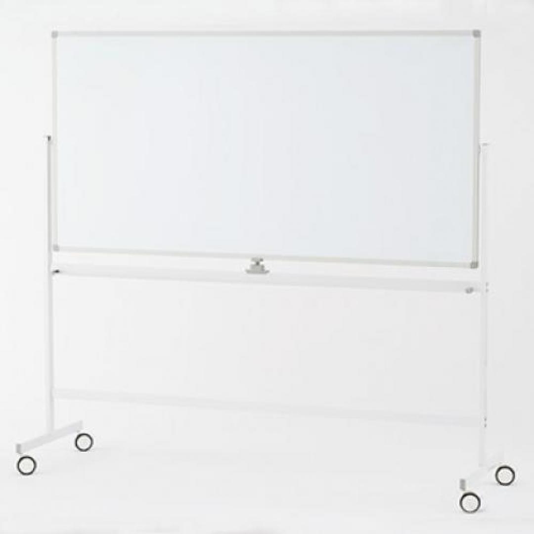 ■新品■両面仕様のホワイトボード自立タイプ。もちろんキャスター付き。　■板面：W1800タイプ。
                                    新品
            