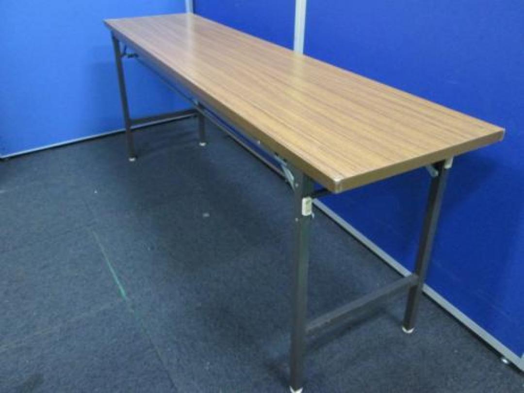 ■人気商品■W1800折り畳みテーブル　会議用・セミナー用
                                    中古
            