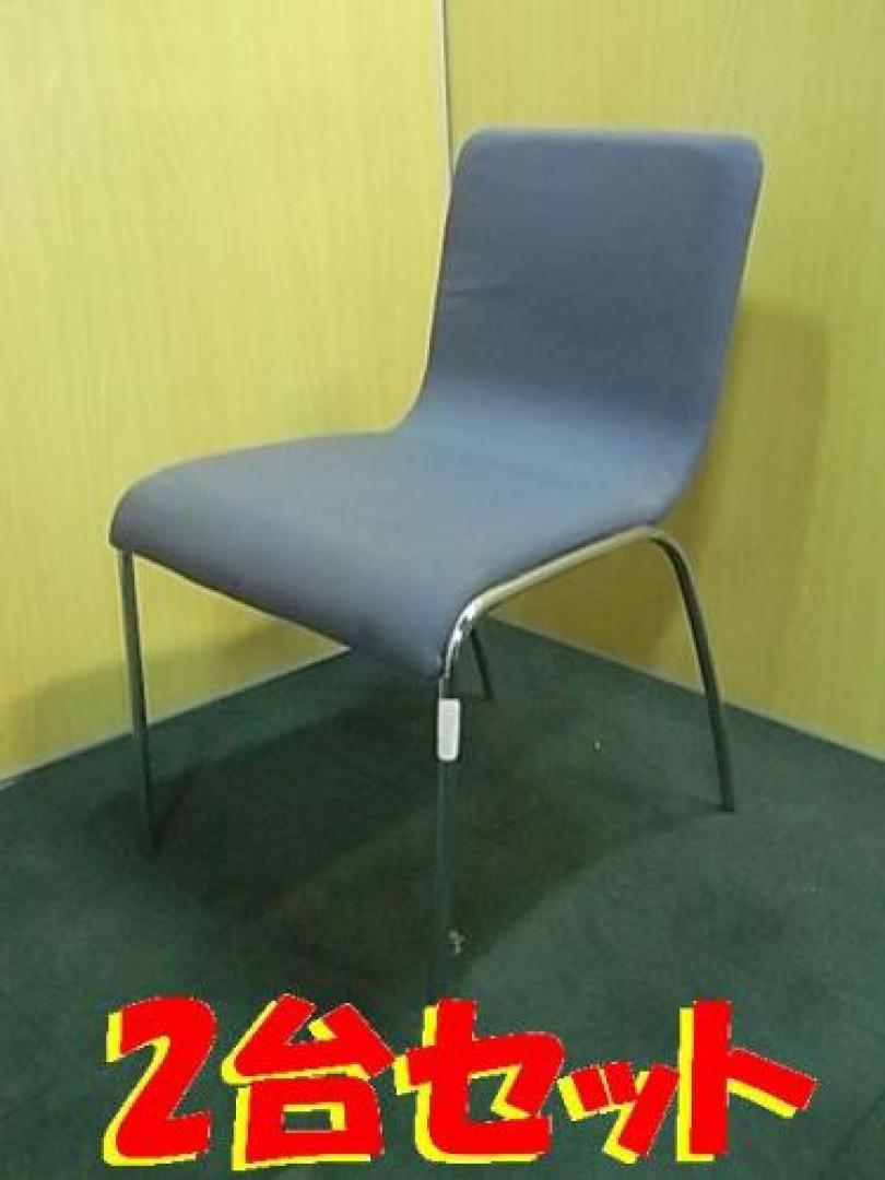 【今すぐお電話を！TEL03-5807-7040】〜休憩用にどうぞ！〜■内田洋行　■ミーティングチェア【会議チェア】
                                    中古
            