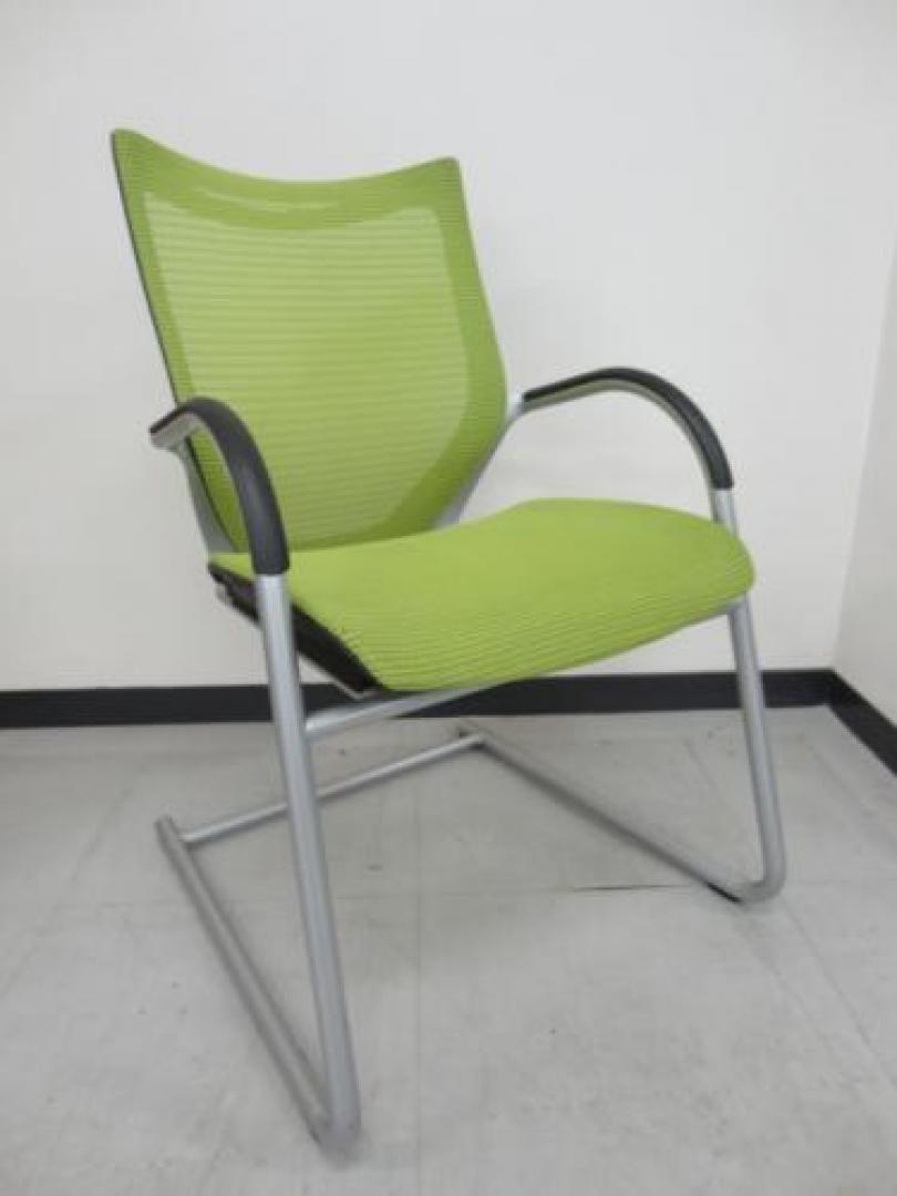 オカムラ製　バロンチェア　Baron ゲストチェア　2脚セット　【会議チェア】
                                    中古
            