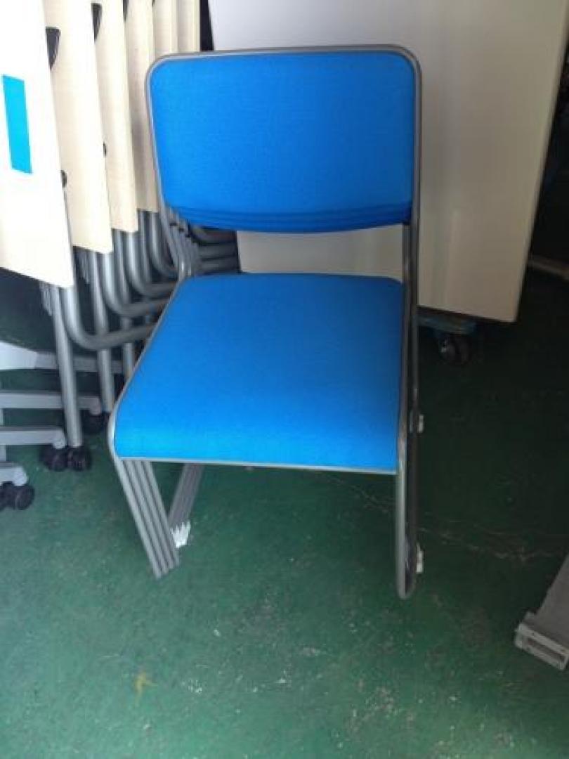 スタッキングチェア4脚セット【会議チェア】
                                    中古
            