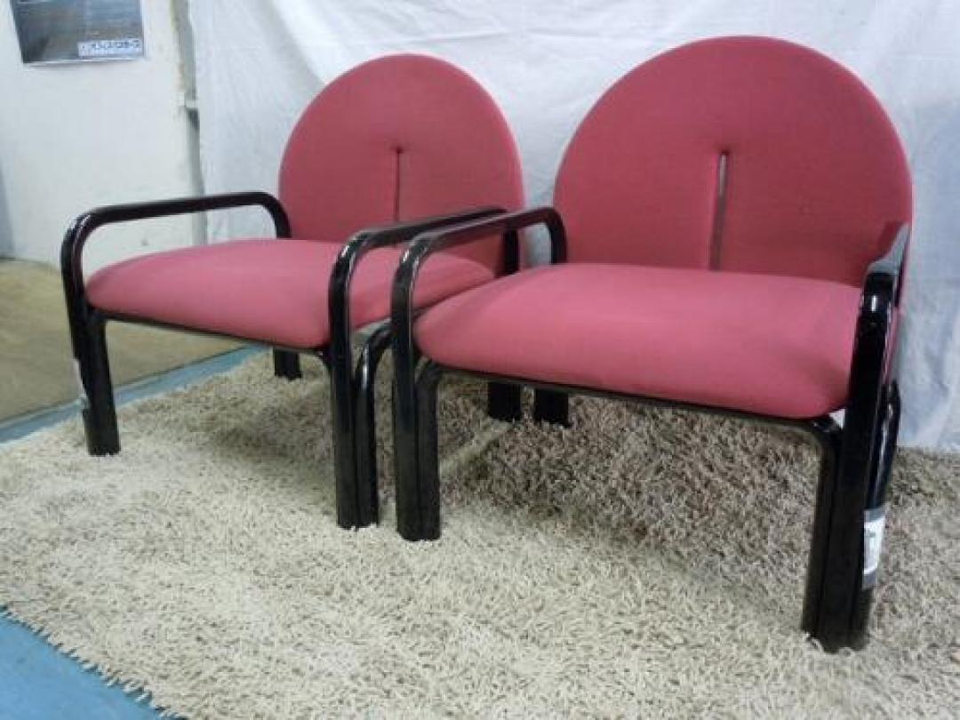 【2脚入荷！】オレの行き先？あの太陽にでも聞いてくれ ■ノール製 ロビーチェア　ミーティングチェア【会議チェア】
                                    中古
            