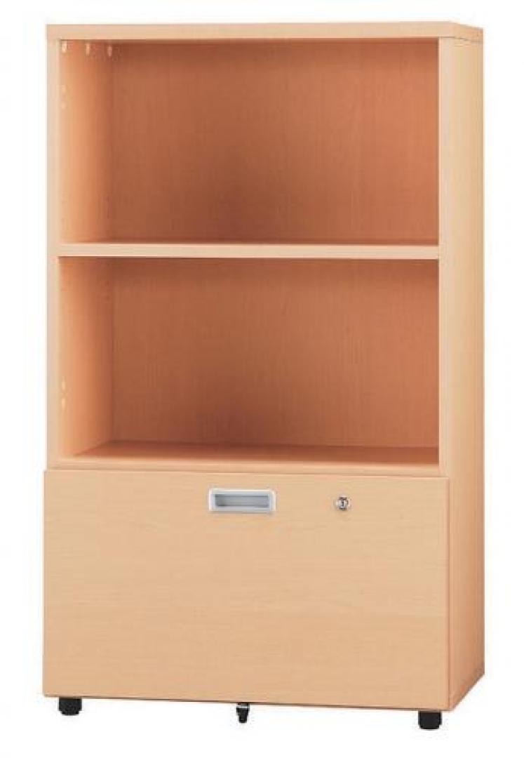 ■新品■上はオープン、下は引き出しがついているクロスキャビネット。もちろん引き出しには鍵付き。※こちらはメープル色
                                    新品
            