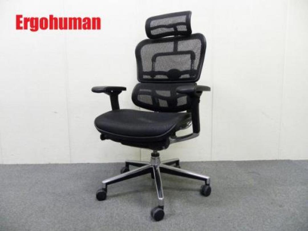 Ergohuman/エルゴヒューマン ヘッドレスト付 【Dchair】 	
                        ベーシック チェア 
                                    中古
            