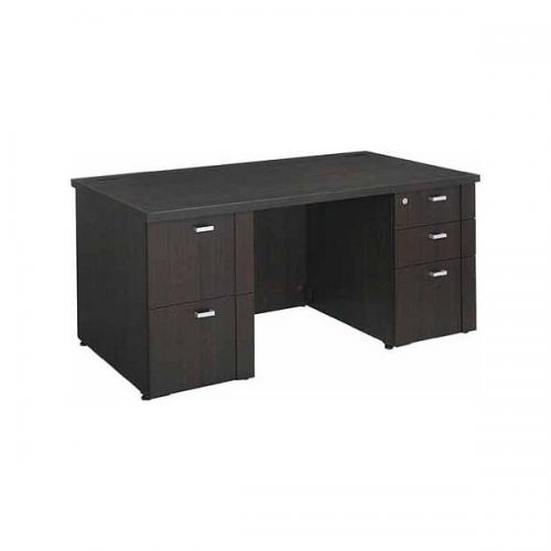 両袖机（両袖デスク）【右袖オールロックつき】【事務用品】
                        
                                    新品
            