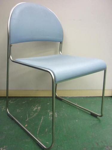 ■ビニールレザー■　介護の現場で活躍するビニール製【会議チェア】
                                    中古
            