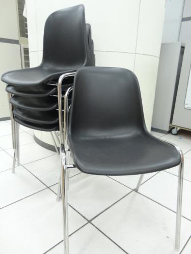 ■スッタキングチェア6脚セット【会議チェア】
                                    中古
            