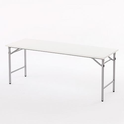 折りたたみテーブル【ゆったり設計】W1800xD600　※30台以上のロット出荷のみご対応可【事務用品】
                                    新品
            