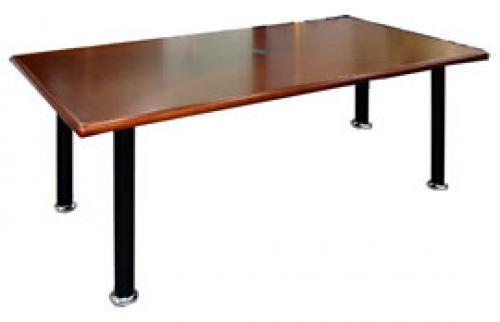 【事務用品】ミーティングテーブル　1800mm×900mm　配線穴あり〖ニシキ工業〗
                        TH-W04
                                    新品
            