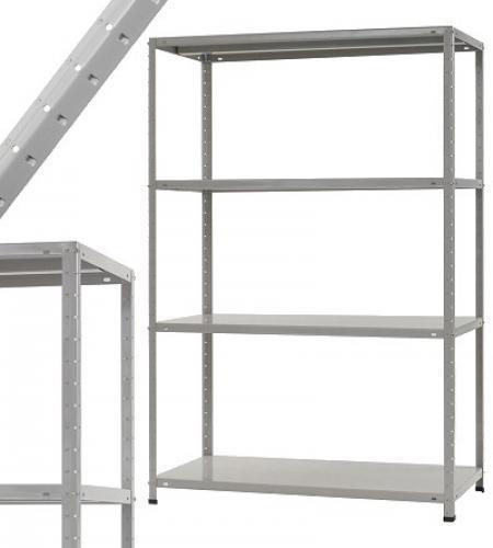 ■軽量ラック W1200×D600　■　棚板4枚　■　耐荷重：150kg/段タイプ　■　台数揃います！
                                    新品
            