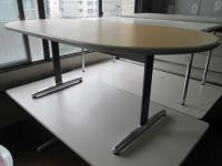 ミーティングテーブル　Ｗ1800　楕円　ナチュラル