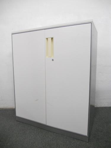 ■両開書庫　■天板付　■コクヨ　■UFX（ユニフレックス）シリーズ　■ホワイト/シルバー
                                    中古
            