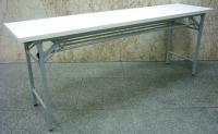 　折り畳みテーブル　TH-1845<br>毎回即売ホワイト色!