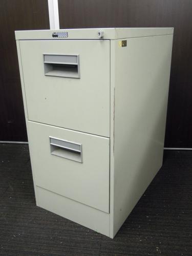 【1台限定特価】A4ファイルキャビネット　■2段タイプ
                                    中古
            