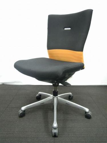 中古】フィーゴチェア オカムラ/okamura 肘無ミドルバックチェア 92774