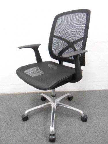 【新品・送料無料】メッシュチェアー肘付 (ブラック)（グレー） 楽天市場】オフィスチェア メッシュ おしゃれ 肘付き 肘置き