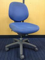 【事務椅子】バイオテックチェア<br>【ローバック肘なし】【色：ブルー】【コクヨ製】【OAチェア】