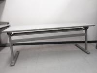 オカムラ製　サイドスタックテーブル　1860タイプ
