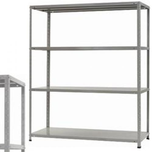 軽量ラック｜横幅1500mm｜150kg耐荷｜天地含み4段
                                    新品
            