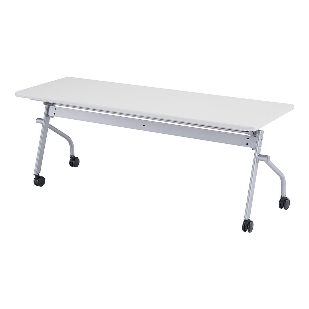 【事務用品】平行スタックテーブル 幕板なし　1800mm×600mm
                        KSP
                                    新品
            