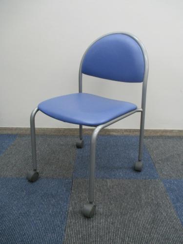 ■1脚のみ■【ミーティングチェア】　コクヨ製　【ビニール地】【会議チェア】
                                    中古
            