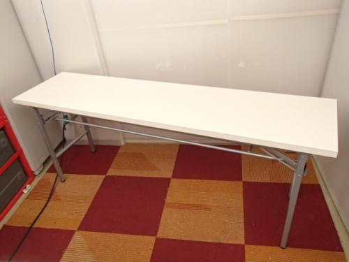 中古｜折りたたみテーブル｜W1800 D450 H700
                                    中古
            