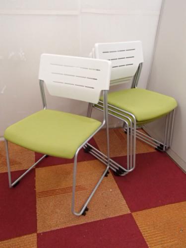 中古｜スタッキングチェア｜イトーキ製｜エレック| 4脚セット【会議チェア】
                                    中古
            