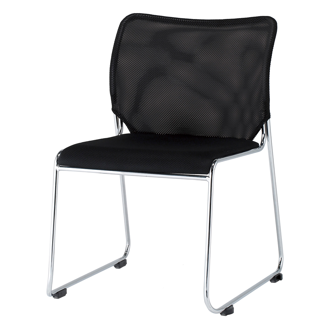 【事務用品】スタッキングチェア　メッシュタイプ【会議用】
                        NSC
                                    新品
            