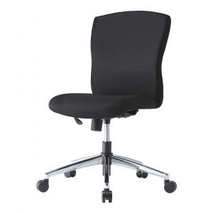 【事務用品】オフィスチェア　スチールメッキ脚タイプ