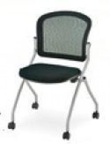 ネスティングチェア　背面メッシュ【会議チェア】〖事務用品〗
                        AMC-F4 チェア 
                                    新品
            