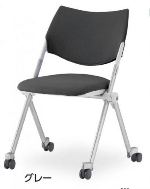 【新品】 WSX-03C-F アイリスチトセ スタッキングチェア