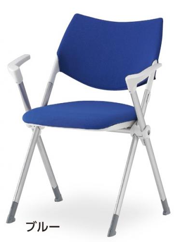 肘付ミーティングチェア　樹脂背面タイプ【事務用品】
                        WSXシリーズ
                                    新品
            