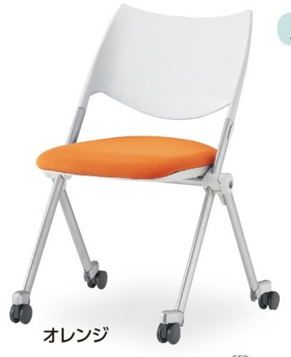 キャスター付ミーティングチェア　樹脂背面タイプ【事務用品】
                        WSXシリーズ
                                    新品
            