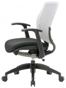 ローバック肘付　※5色からお選びください【事務用品】