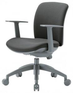 OA肘付きチェア　T型肘　カラーバリエーションは８種【事務用品】