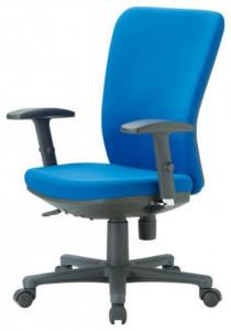 OA肘付きチェア　可動肘　カラーバリエーションは８種【事務用品】