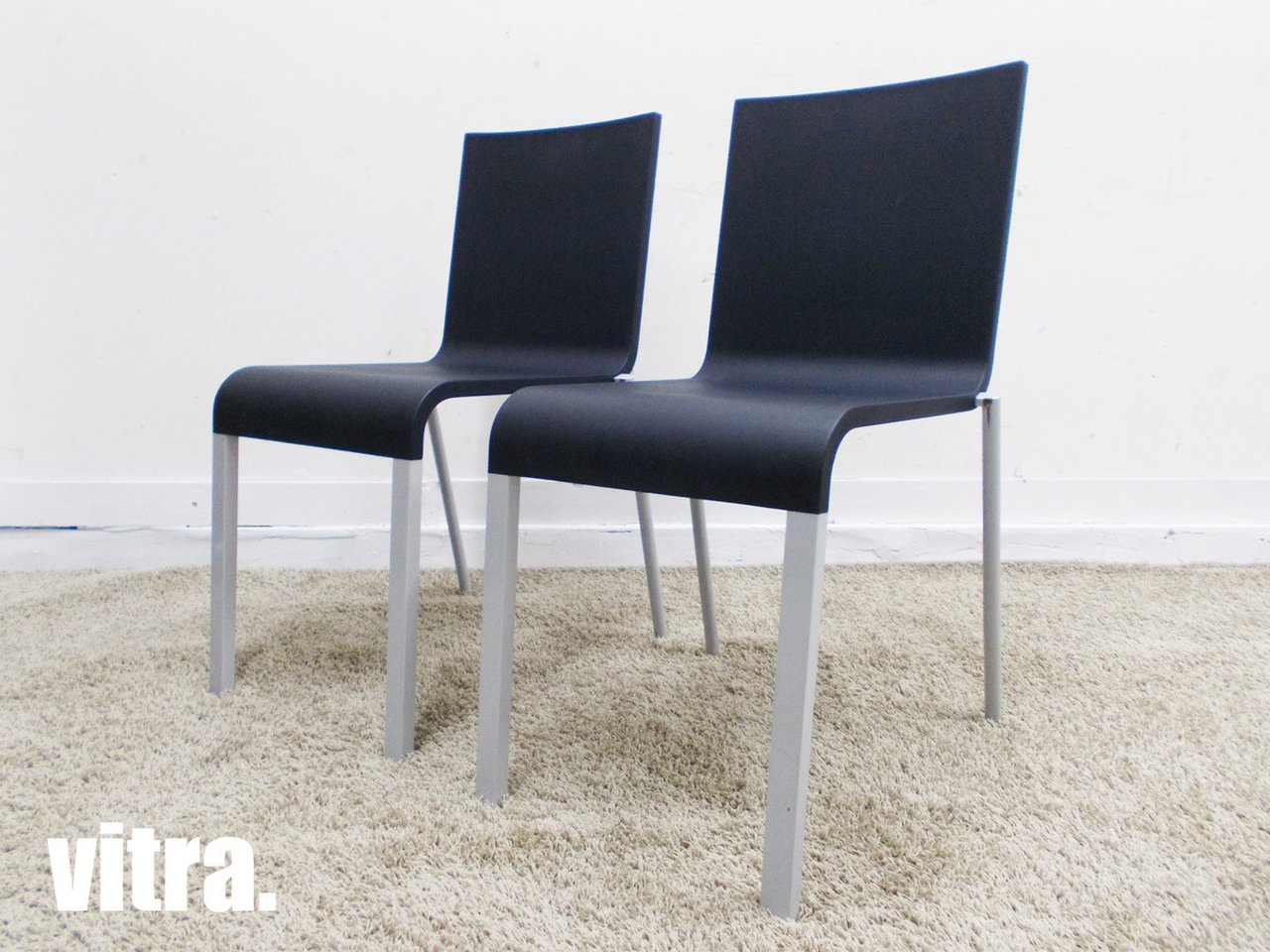 vitra/ヴィトラ　03チェア2脚セット　ネイビー　マールテン・ヴァン・セーヴェレン　hhstyle
                        ゼロスリー 
                                    中古
            