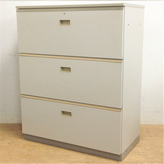 【中古】シンライン  HTM-109ASS-WE イトーキ（ITOKI） ローキャビネット／ラテラル