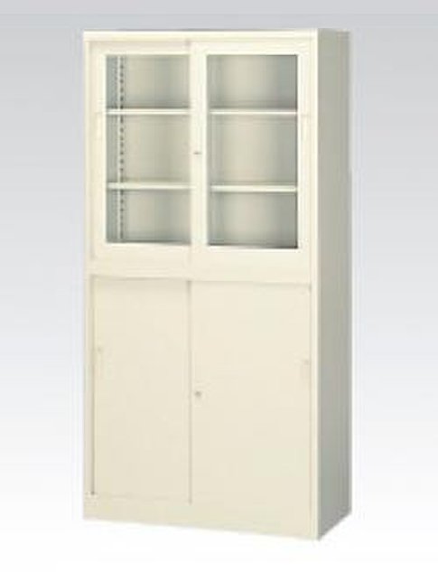 【新品】その他シリーズ G-36HG 生興 ローキャビネット／引き違い