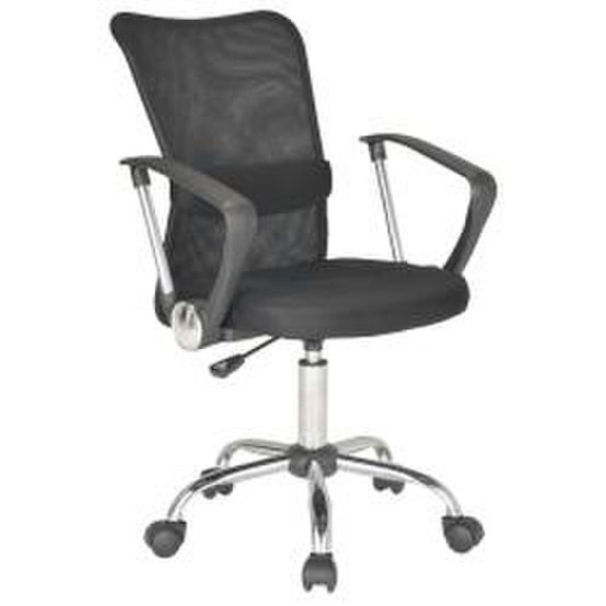 【新品】エアロ AM-001-A-BK kagukuro 肘付ハイバックチェア