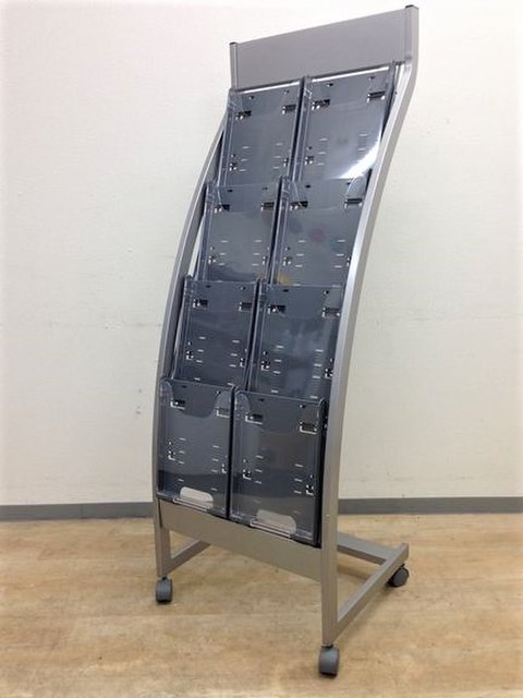 【新古】その他シリーズ  TOYOSTEEL マガジンラック